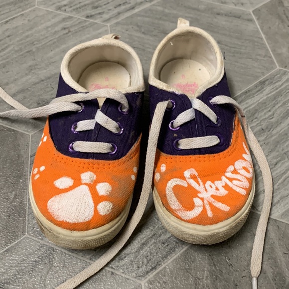 FREE Toddler Girl Clemson Shoes - Picture 2 of 3